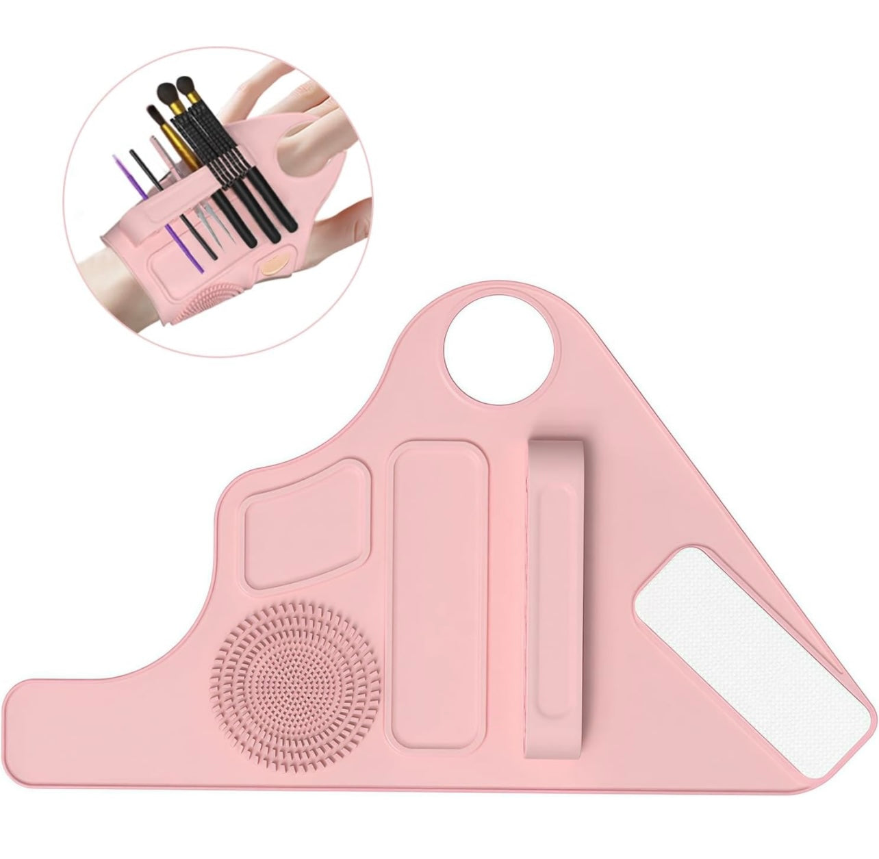 Silicone glove palette